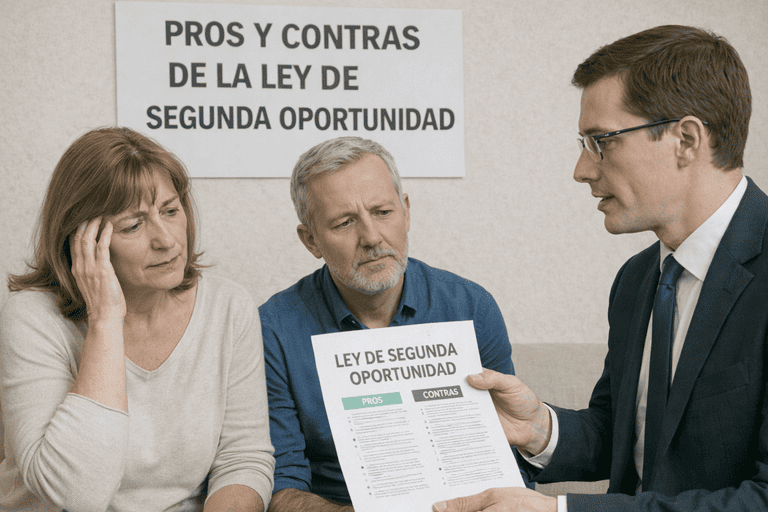 Pros y contras de la ley de segunda oportunidad