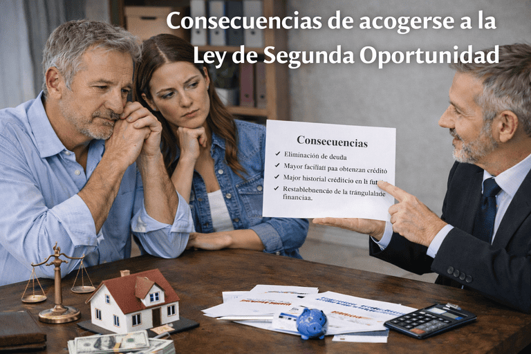 consecuencias de acogerse a la ley de segunda oportunidad