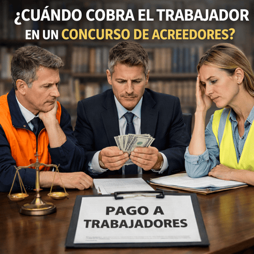 Cuando cobra el trabajador en un concurso de acreedores