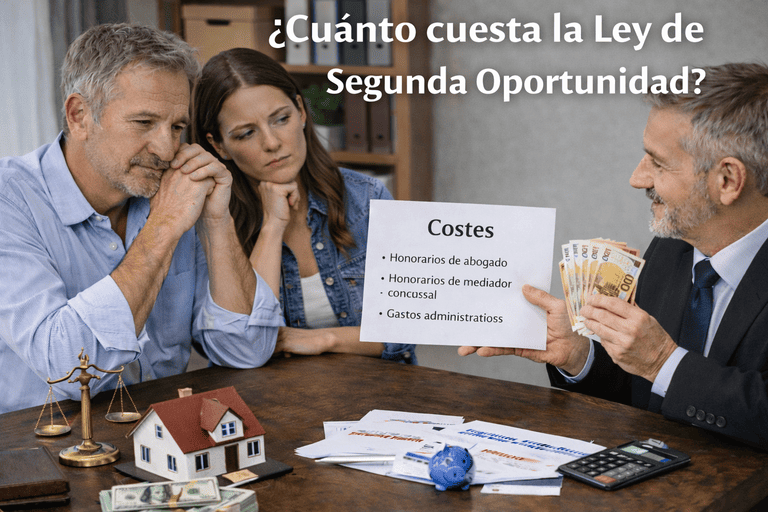 cuanto cuesta la ley de segunda oportunidad