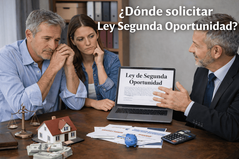 donde solicitar ley segunda oportunidad