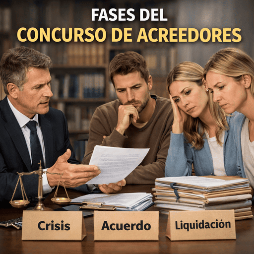 fases del concurso de acreedores