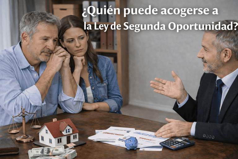 quien puede acogerse a la ley de segunda oportunidad