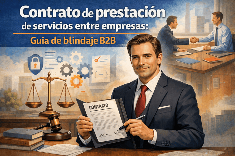 Contrato de prestación de servicios entre empresas Guía de blindaje B2B .