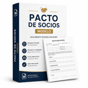 Pacto de socios modelo